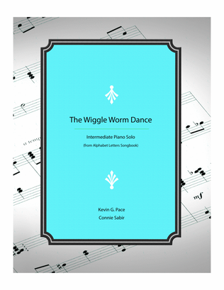 Book cover for Wiggle Worm Dance - vocal solo with piano accompaniment or piano solo