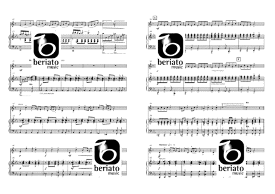 Little Rhapsody Trumpet Solo scores gallery preview page 3
