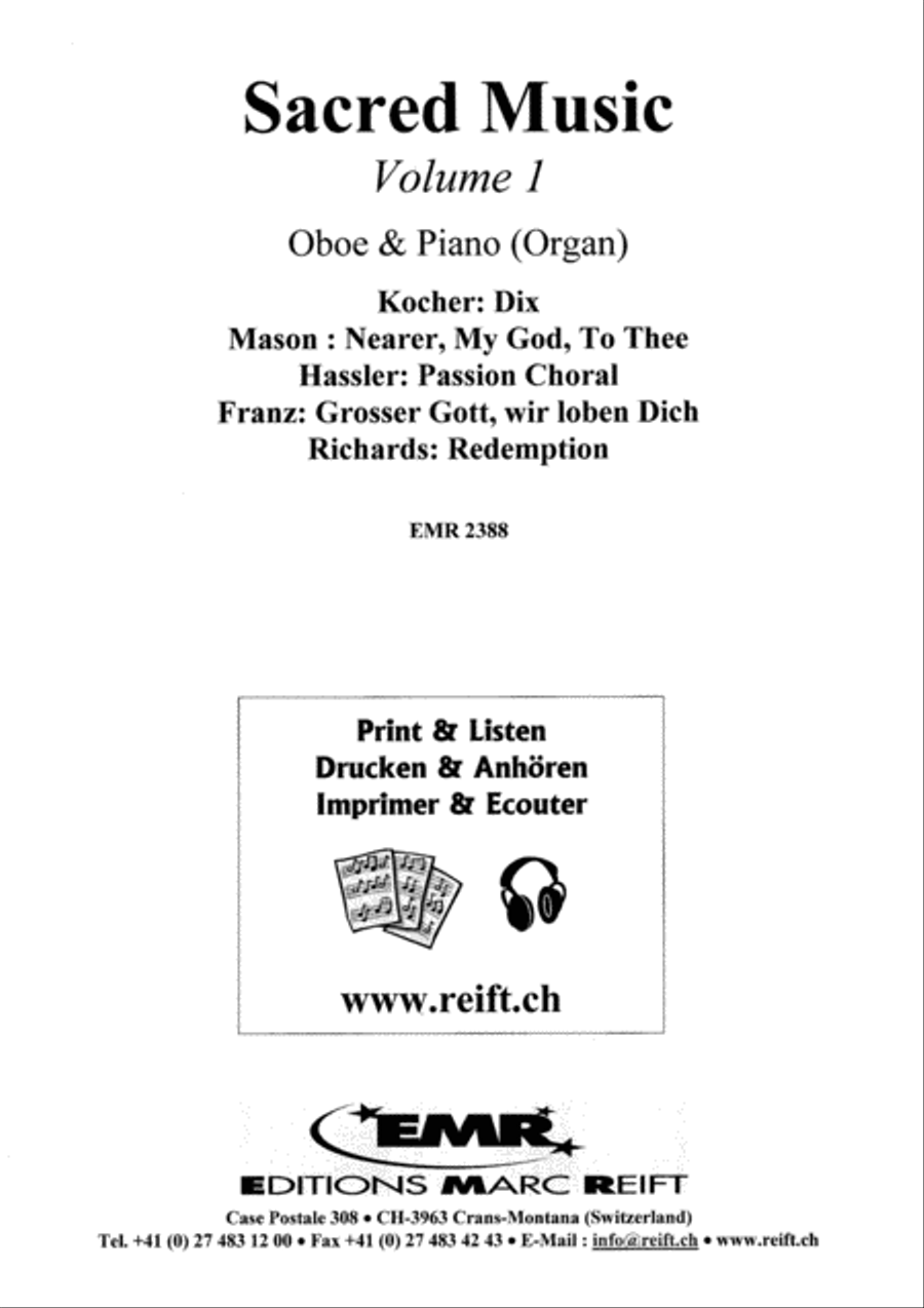 Sacred Music Volume 1 Organ scores gallery preview page 2