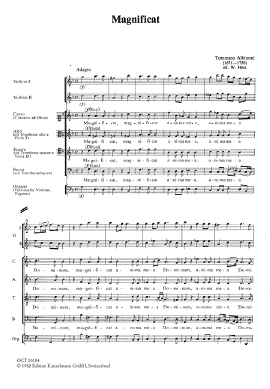Magnificat 4-Part scores gallery preview page 2