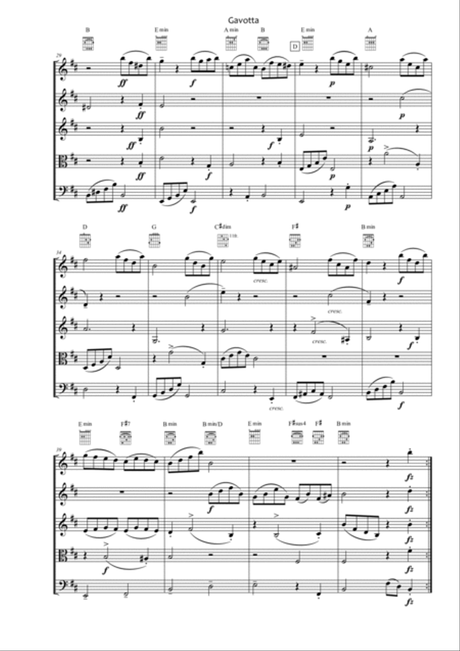 Gavotta Gavotta School and Community scores gallery preview page 3