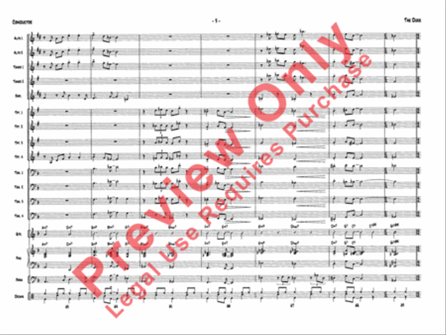 The Duke The Duke Jazz Ensemble scores gallery preview page 12