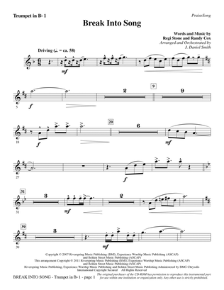 Break Into Song - Trumpet 1