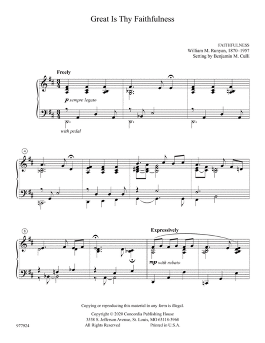 My Savior's Love: Three Quiet Pieces for Piano image number null