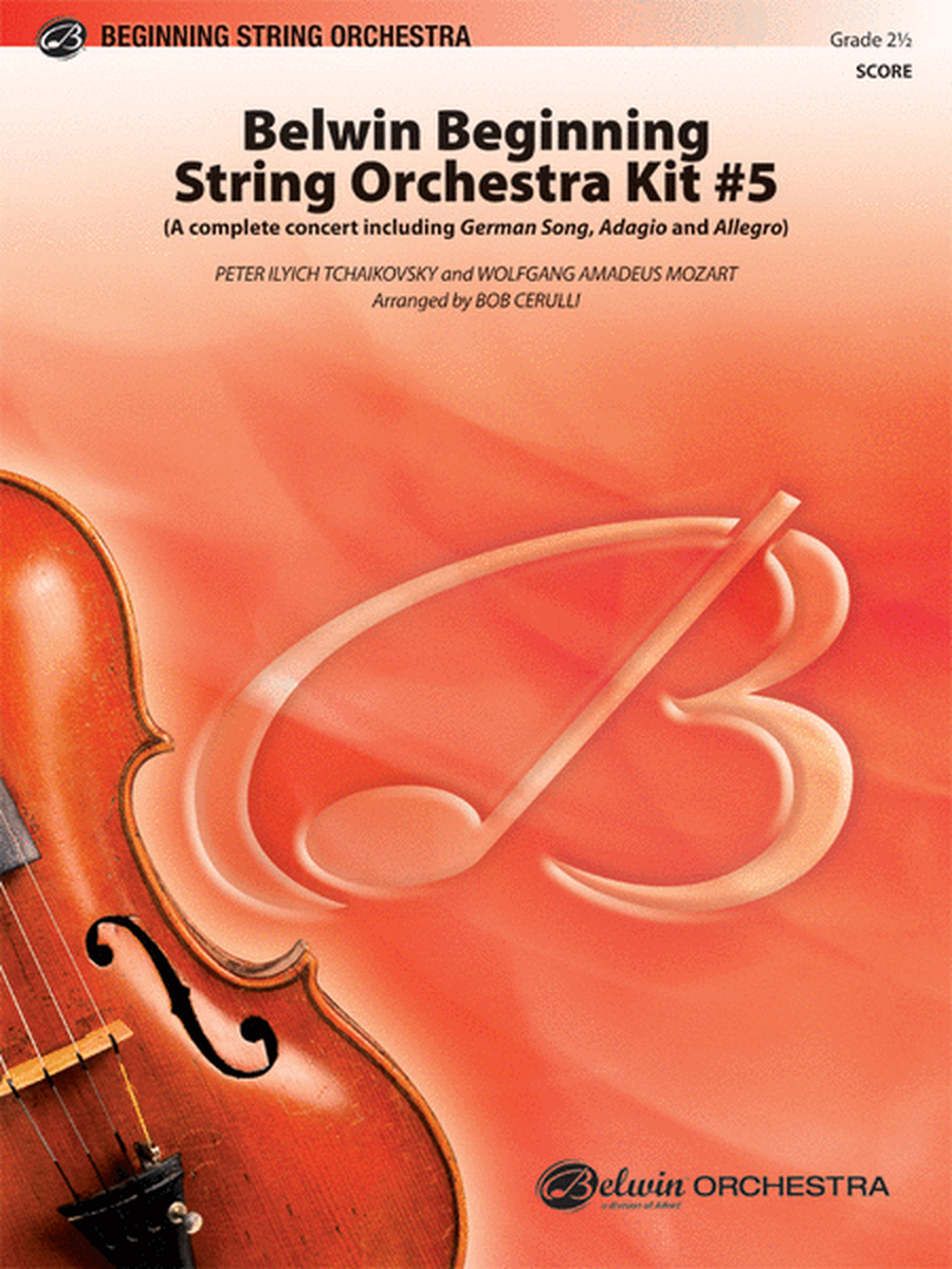Belwin Beginning String Orchestra Kit #5 image number null