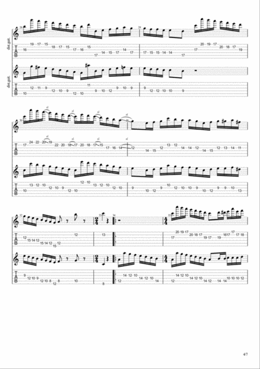 Capricio No 18 Large Ensemble scores gallery preview page 4