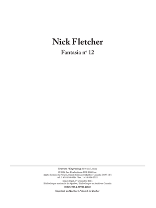 Book cover for Fantasia No. 12