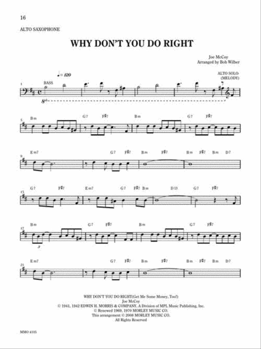 Play Ballads with a Band Alto Saxophone scores gallery preview page 5
