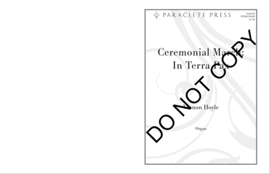 Ceremonial March: In Terra Pax Organ scores gallery preview page 2