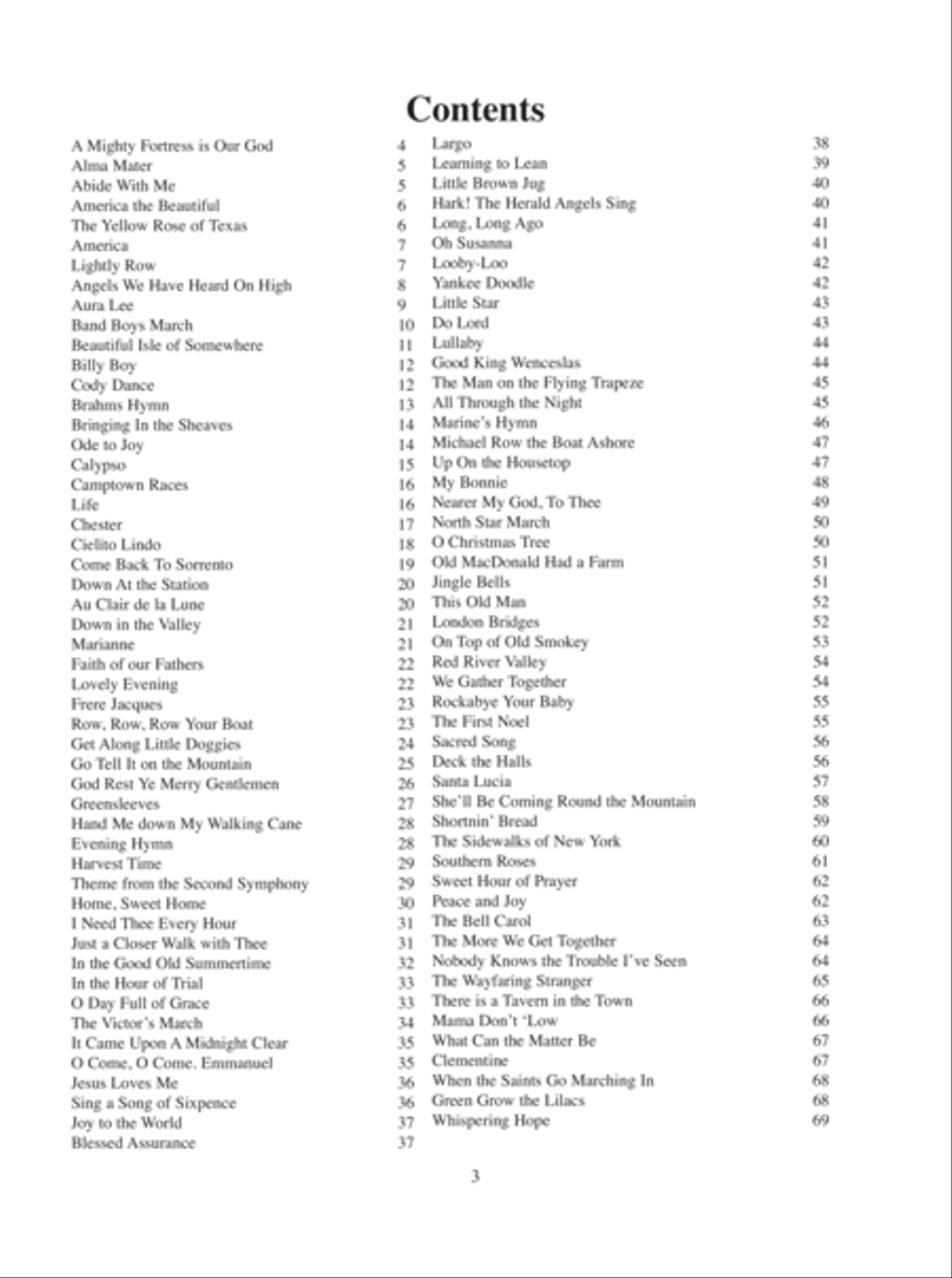 101 Easy Songs for Saxophone Saxophone scores gallery preview page 4