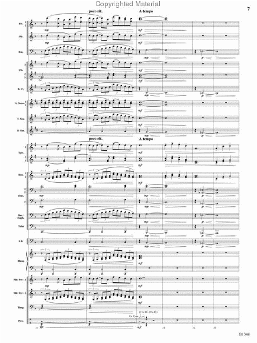 Waves Concert Band scores gallery preview page 6