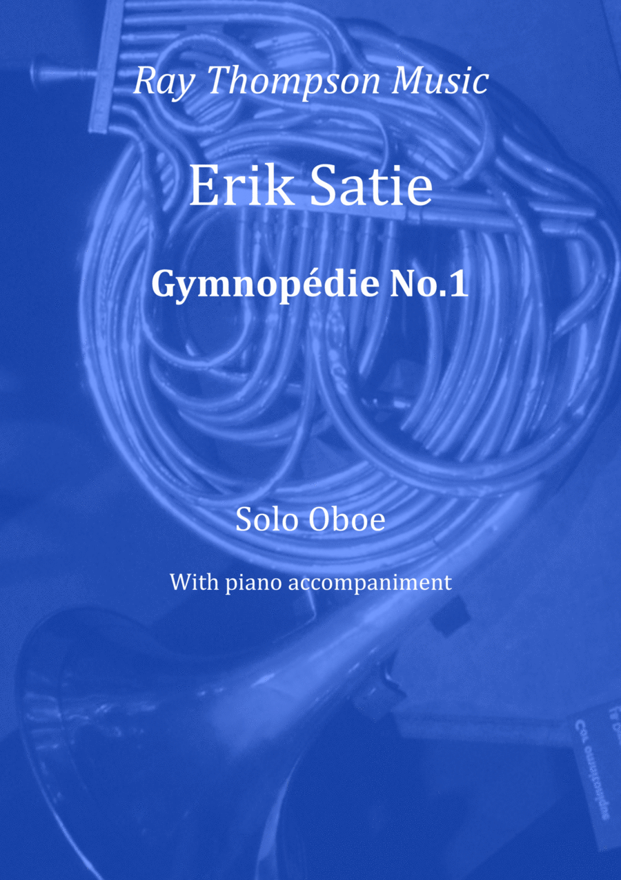 Satie: Gymnopédie No. 1 - oboe and piano Piano scores gallery preview page 1