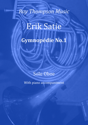 Book cover for Satie: Gymnopédie No. 1 - oboe and piano