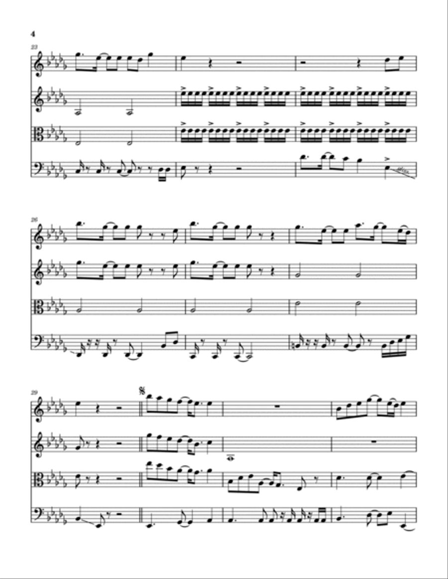 The Turning Point The Turning Point String Quartet scores gallery preview page 5