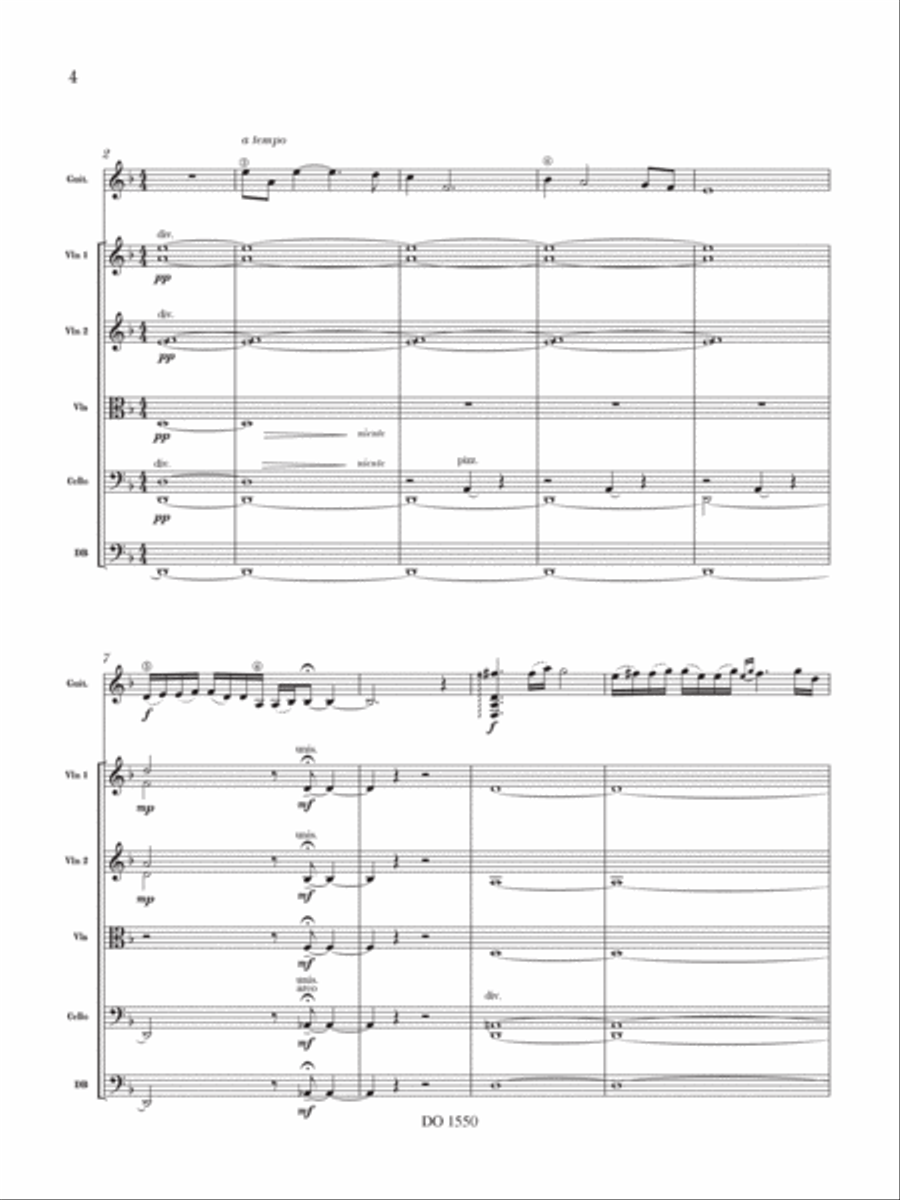 Les moulins de mon cœur Les moulins de mon cœur Classical Guitar scores gallery preview page 4