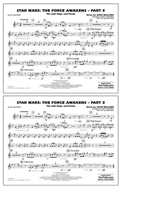 Star Wars: The Force Awakens - Part 3 - 2nd Bb Trumpet