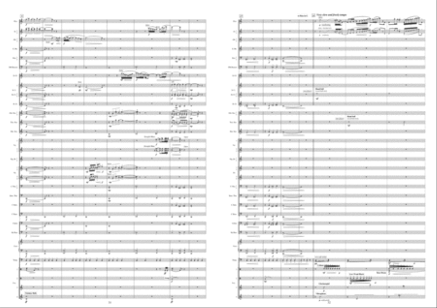 Symphony No. 2: States Of Mind, Opus 87 Concert Band scores gallery preview page 17
