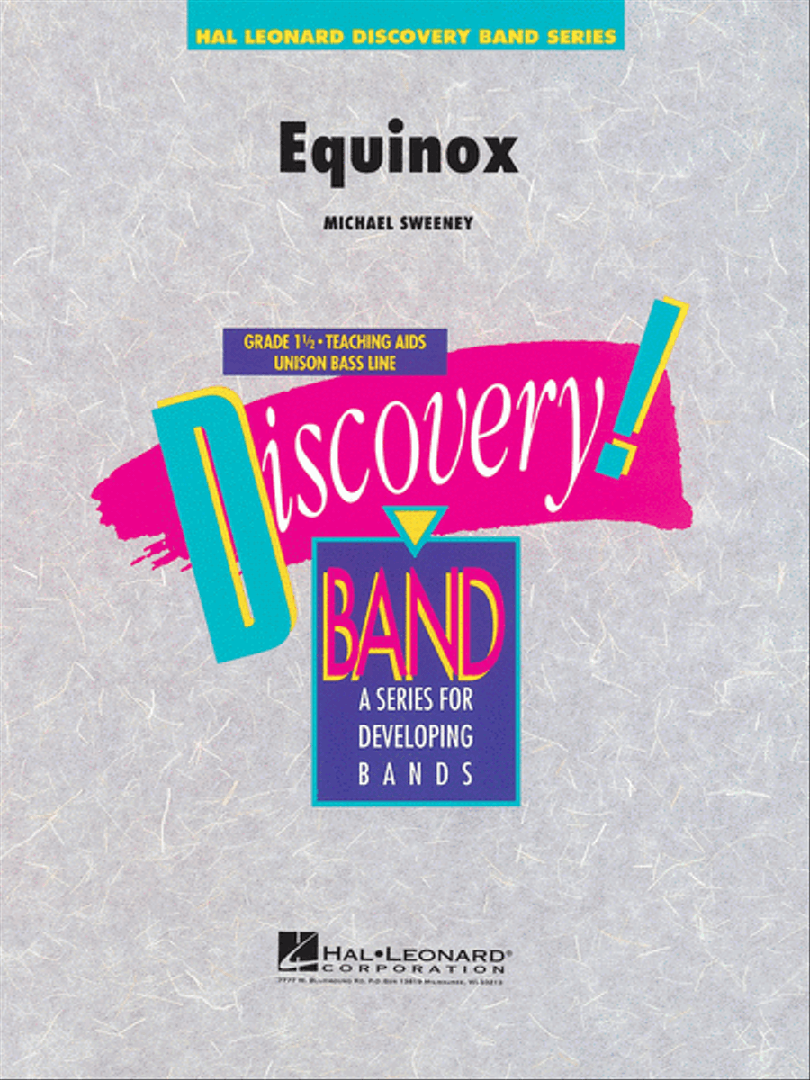 Equinox Concert Band scores gallery preview page 1
