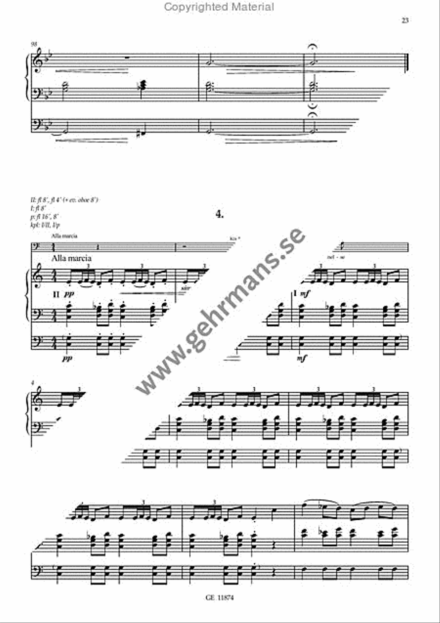 Forkladd gud Forkladd gud Mixed Choir scores gallery preview page 8