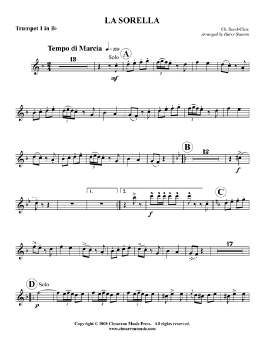 La Sorella Brass Quintet scores gallery preview page 6