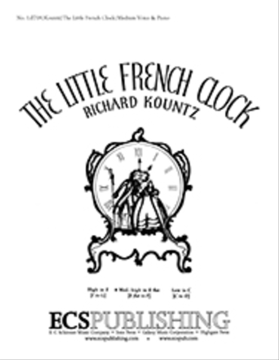 Book cover for The Little French Clock