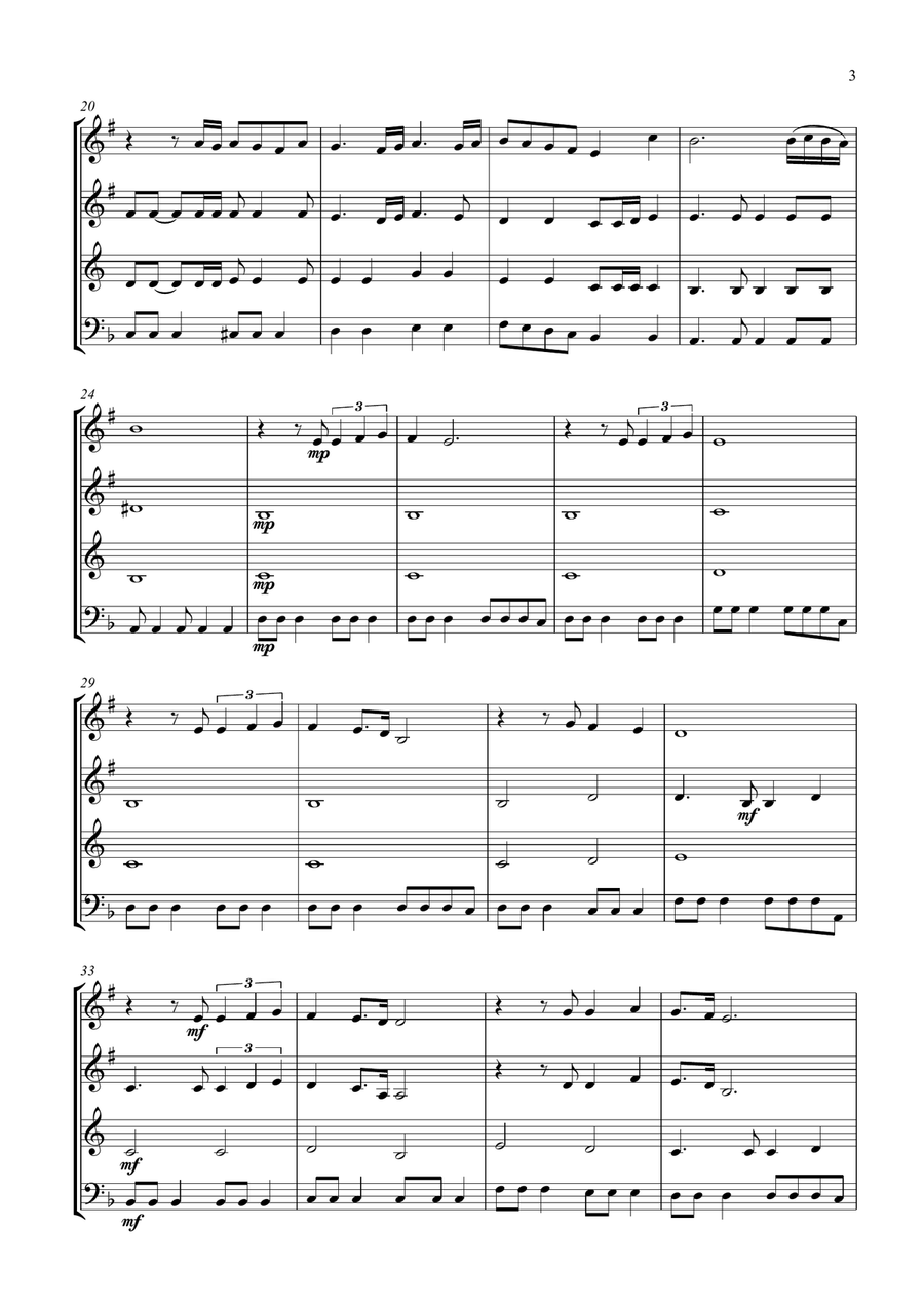 Final Countdown Final Countdown Brass Ensemble scores gallery preview page 3