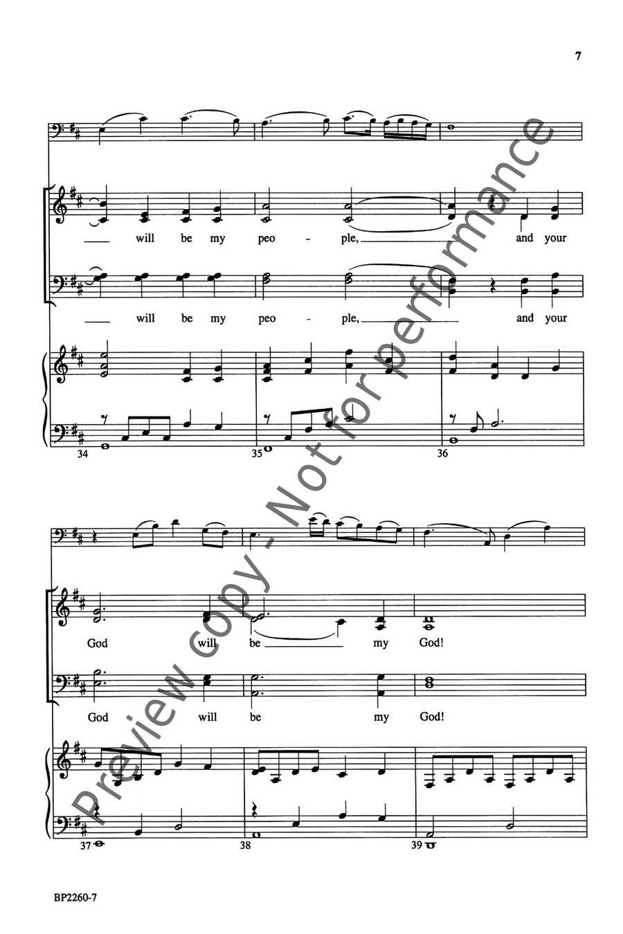 Hymn of Devotion 4-Part scores gallery preview page 8