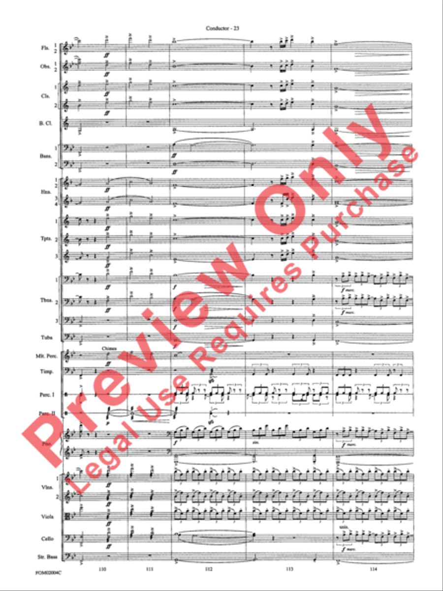 Band of Brothers Full Orchestra scores gallery preview page 26