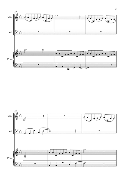 Piano Trio No. 1 C minor 2nd movement image number null