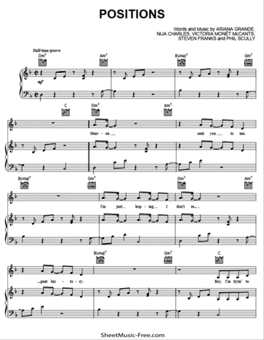 Positions Small Ensemble scores gallery preview page 1