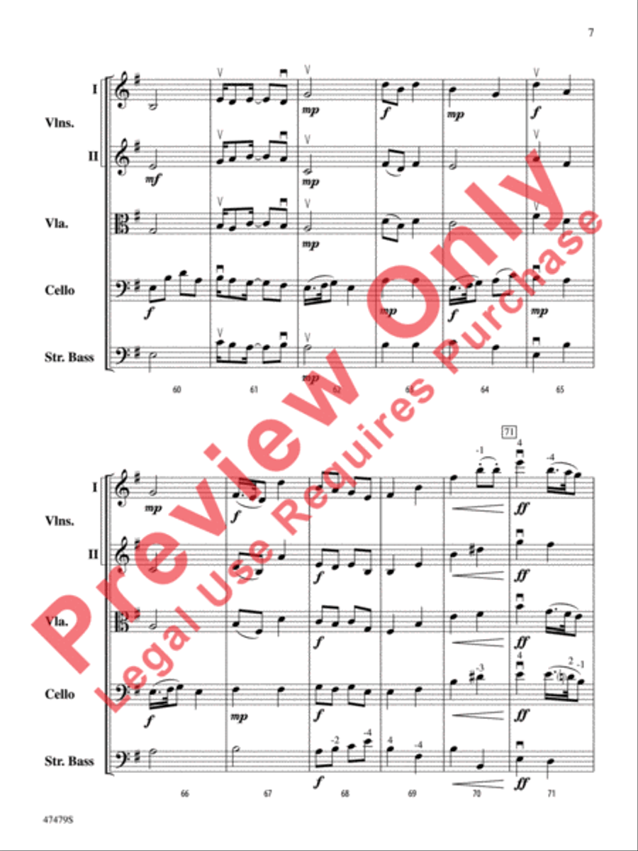 Minstrel Minstrel String Orchestra scores gallery preview page 8