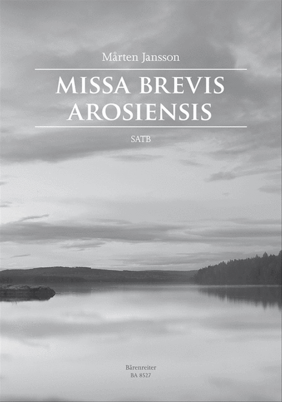 Missa Brevis Arosiensis 4-Part scores gallery preview page 1