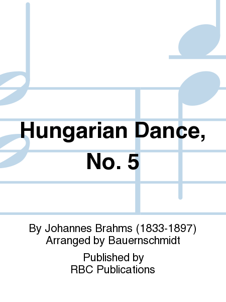 Hungarian Dance, No. 5