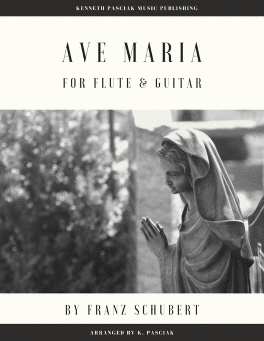 Ave Maria (for Flute or Violin and Guitar) image number null