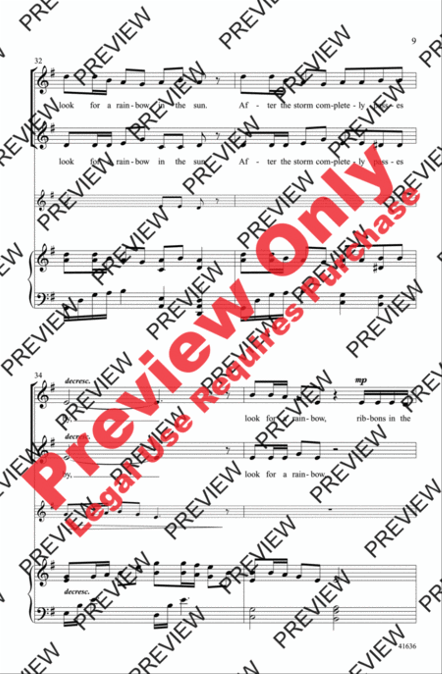 Ribbons in the Sky Ribbons in the Sky 2-Part scores gallery preview page 19