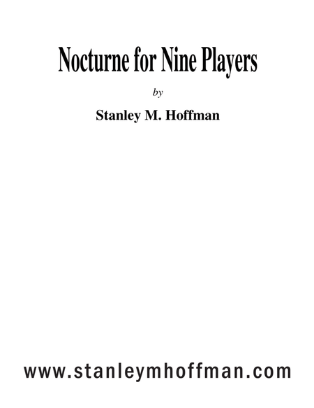 Nocturne for Nine Players image number null