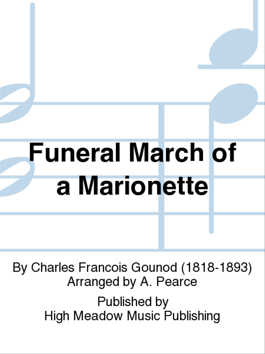 Funeral March of a Marionette Flute Quartet scores gallery preview page 1