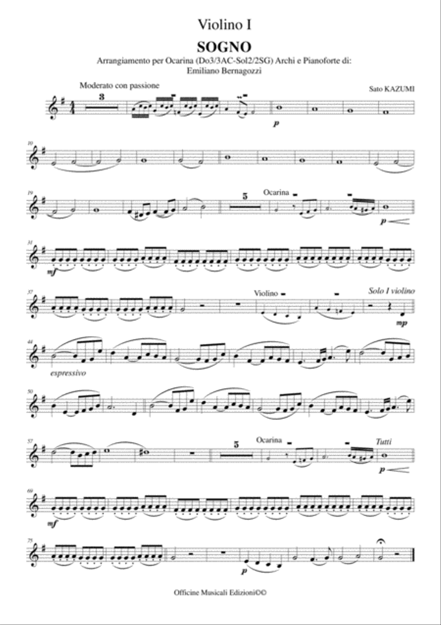 Sogno Small Ensemble scores gallery preview page 3