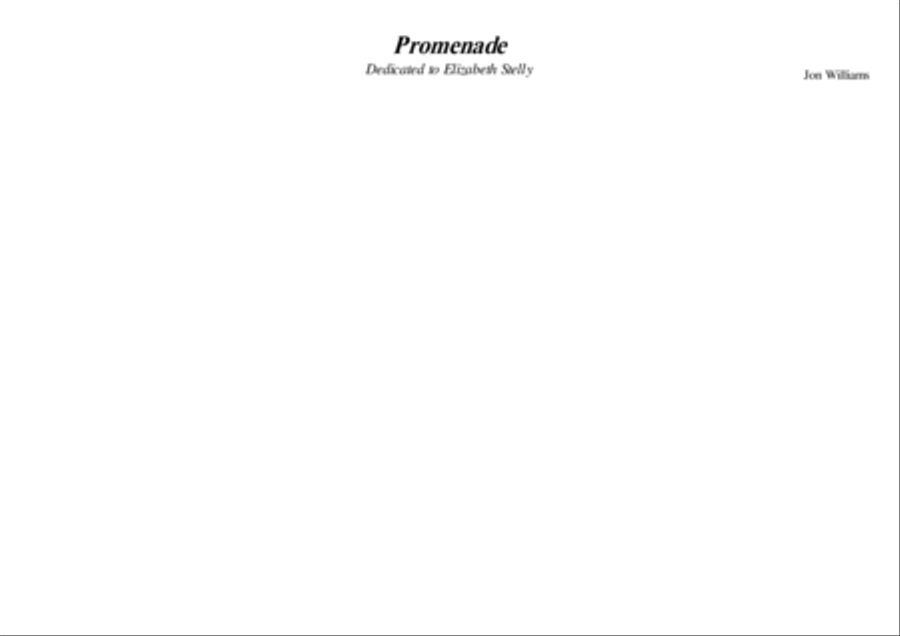 Promenade Concert Band scores gallery preview page 1