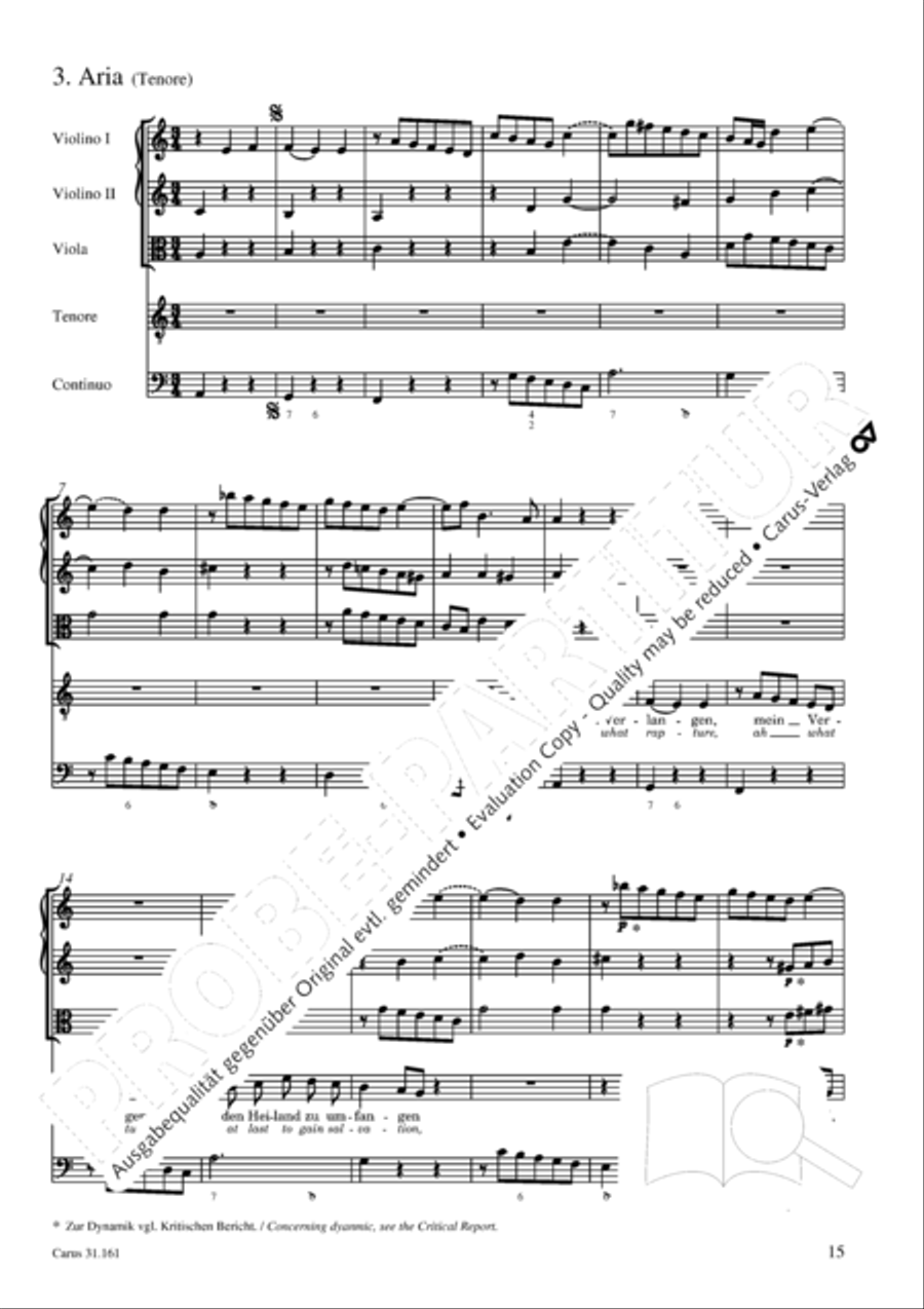 Komm, du susse Todesstunde 4-Part scores gallery preview page 15