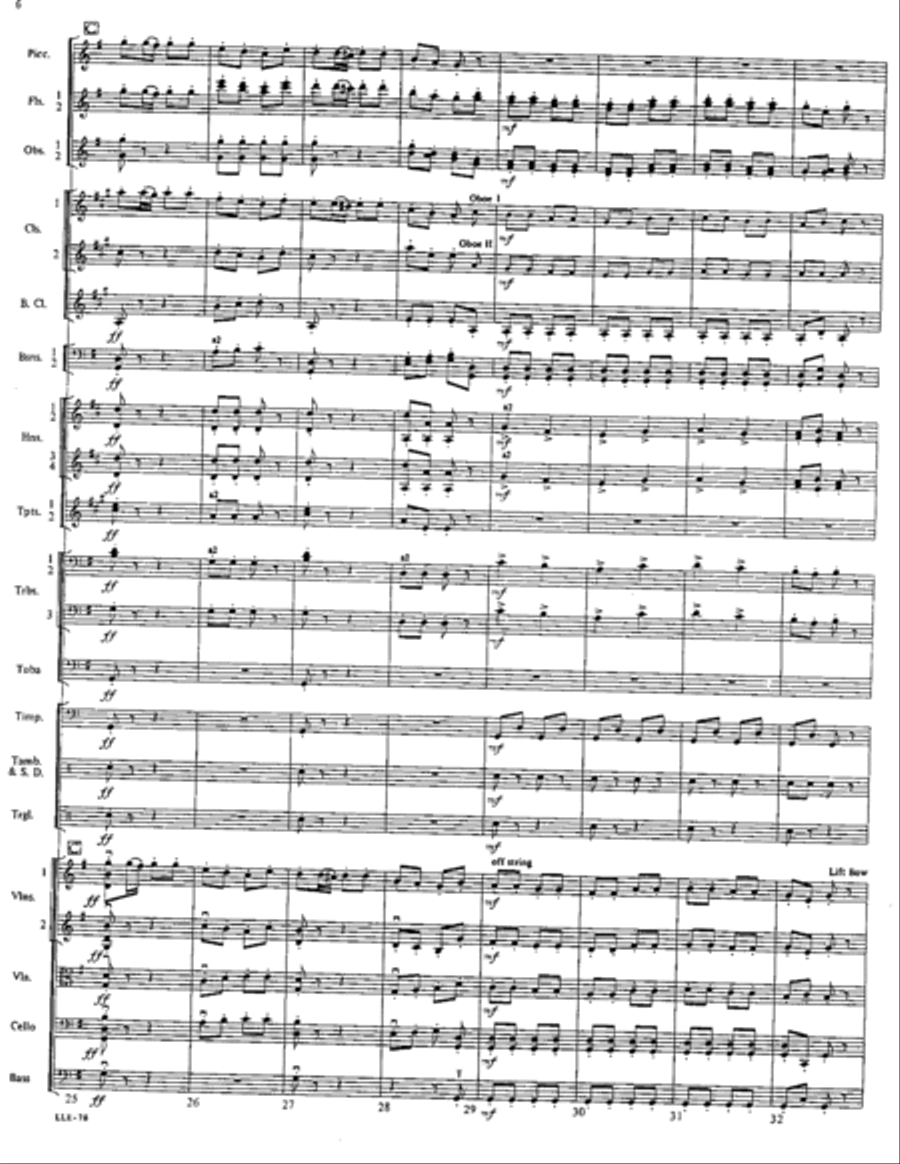 The Nutcracker Ballet: Trepak Orchestra scores gallery preview page 5
