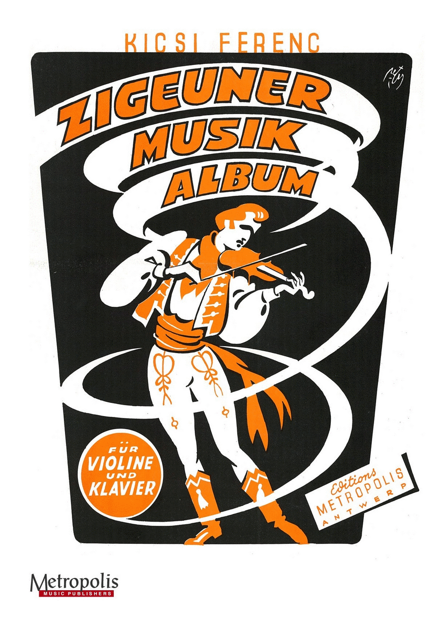 Zigeunermusik Album for Violin and Piano Violin Solo scores gallery preview page 1