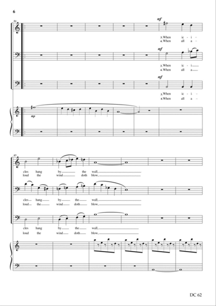 When Daisies Pied and Violets Blue Small Ensemble scores gallery preview page 6