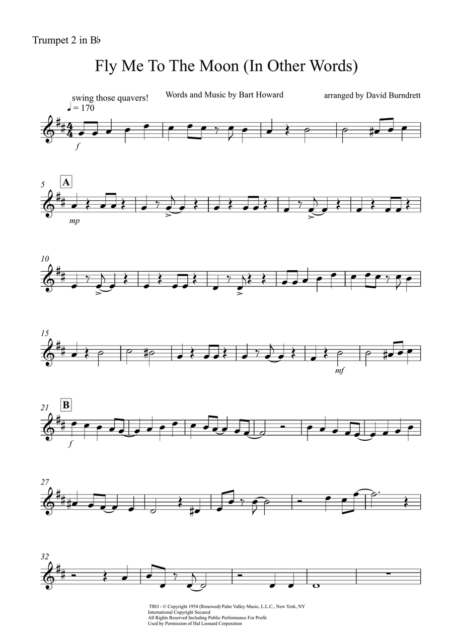Fly me to the moon flute discount
