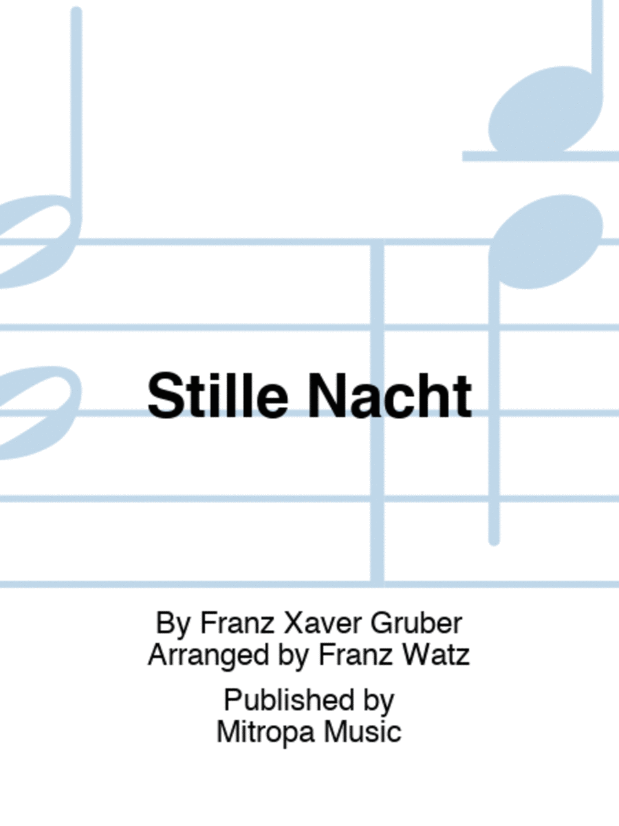 Stille Nacht Concert Band scores gallery preview page 1
