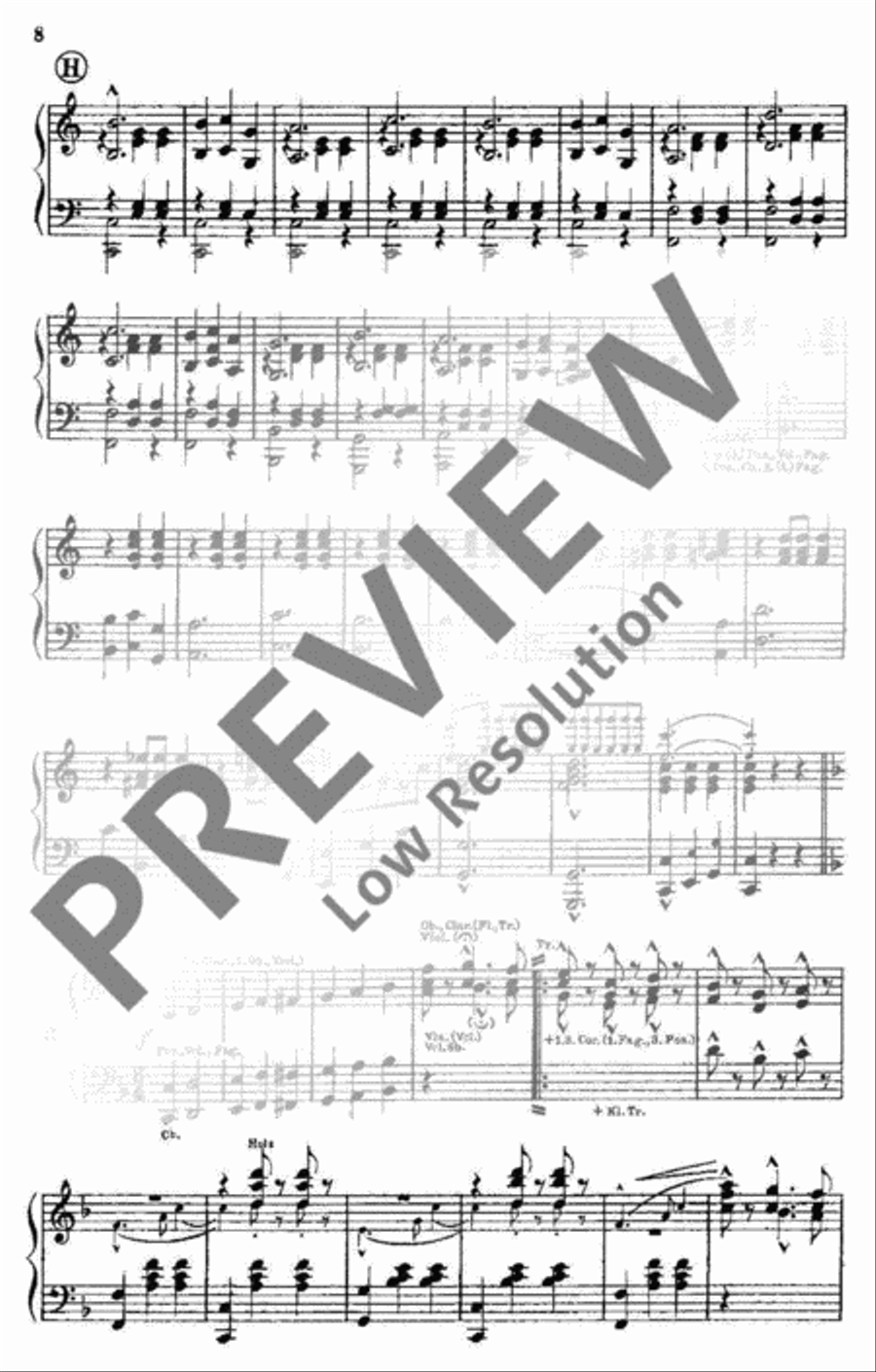 Emperor Waltz Orchestra scores gallery preview page 9