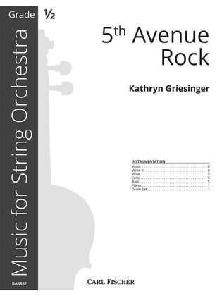Book cover for 5th Avenue Rock