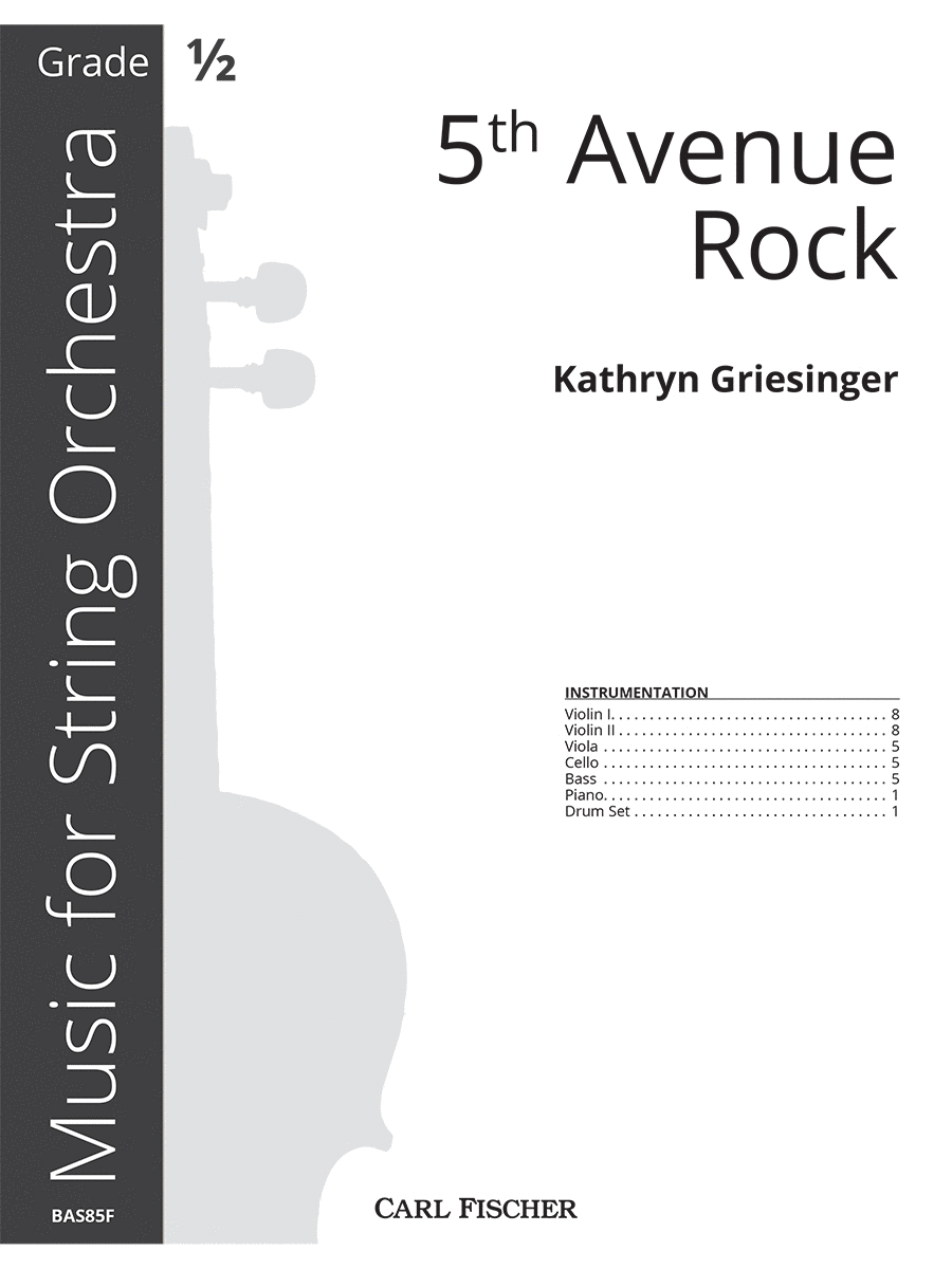 5th Avenue Rock 5th Avenue Rock String Orchestra scores gallery preview page 1