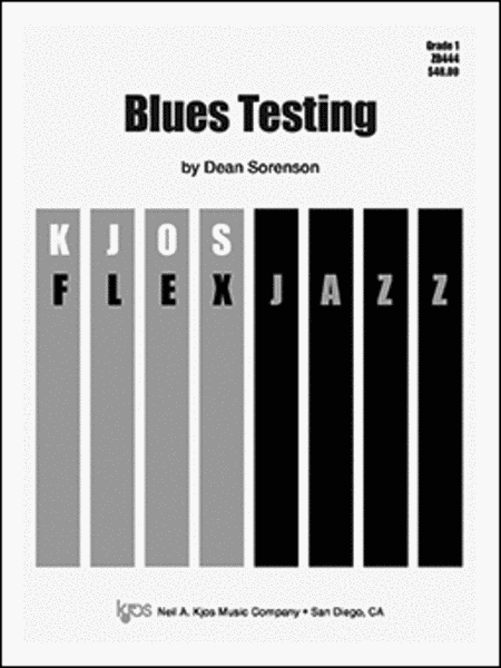 Blues Testing - Score