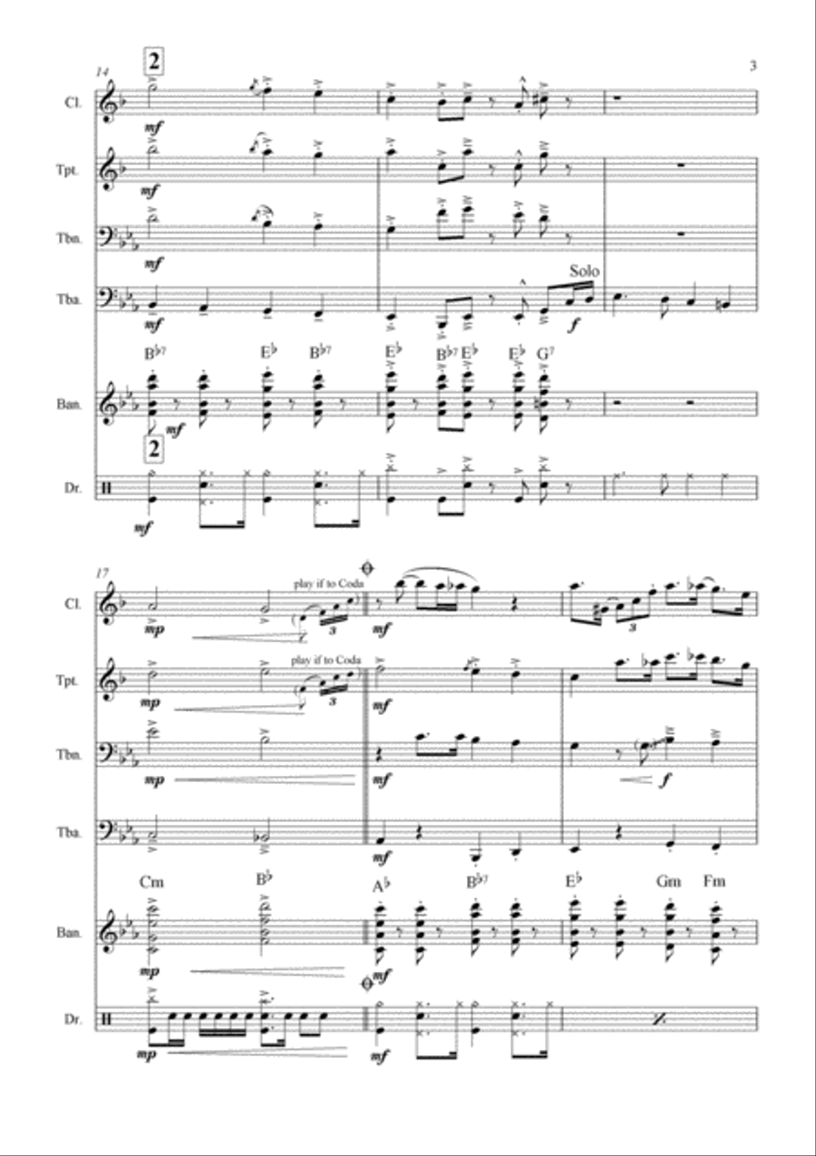 God Save the Tsar! God Save the Tsar! Small Ensemble scores gallery preview page 3